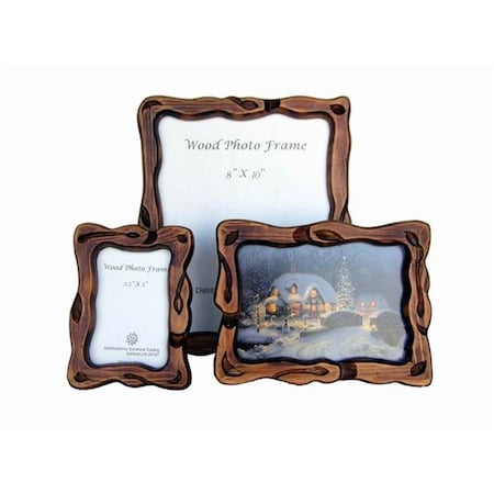Sunshine Trading Handmade Wood Photo Frame - 3.5 x 5 Inch SU460702